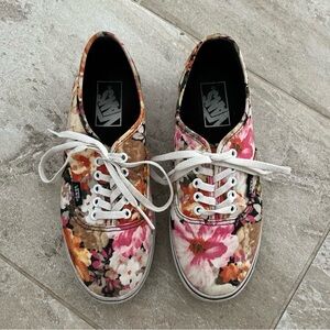 Vans Women's Floral Canvas Sneakers